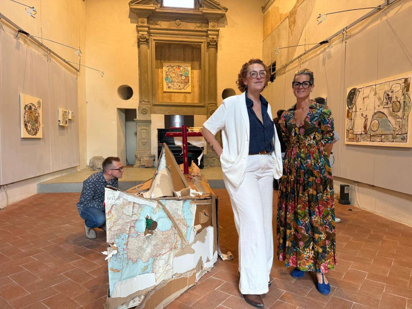 Confini di carta, la mostra di Sara Lovari a SanLorenzo Arte a Poppi