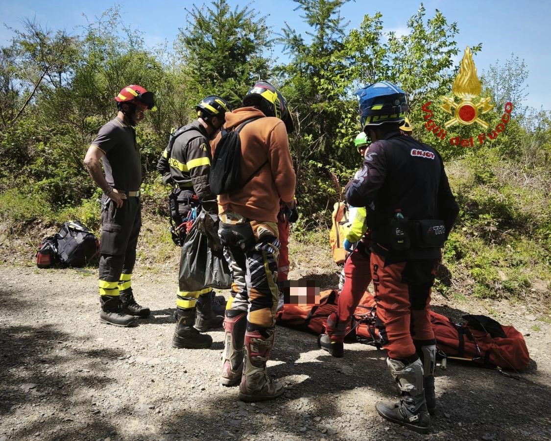 Vigili del fuoco_incidente moto