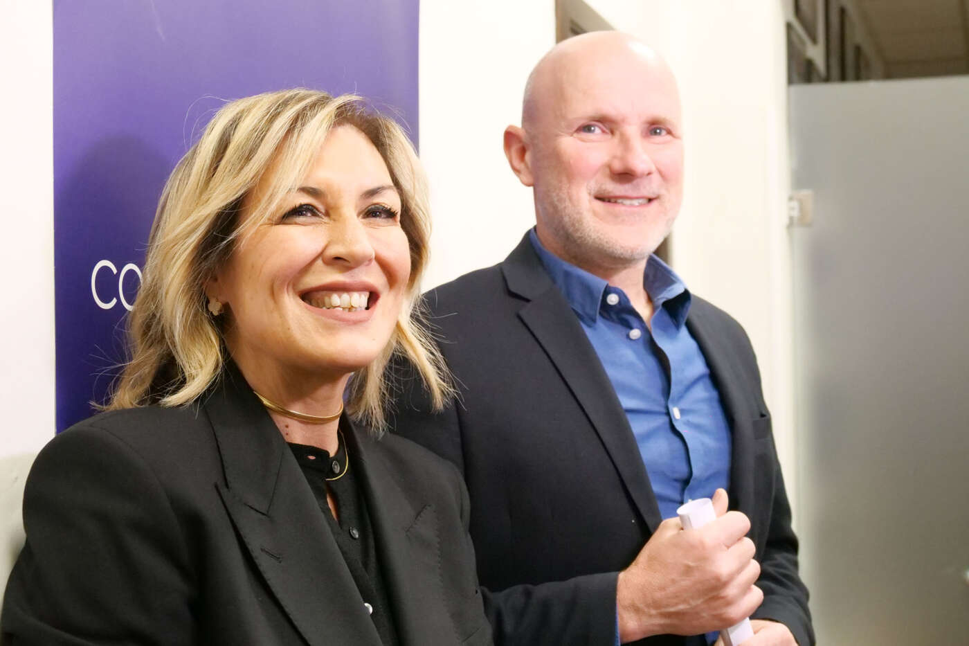 La Presidente di Confindustria Toscana Sud Giordana Giordini e il Direttore Generale Alessandro Tarquini