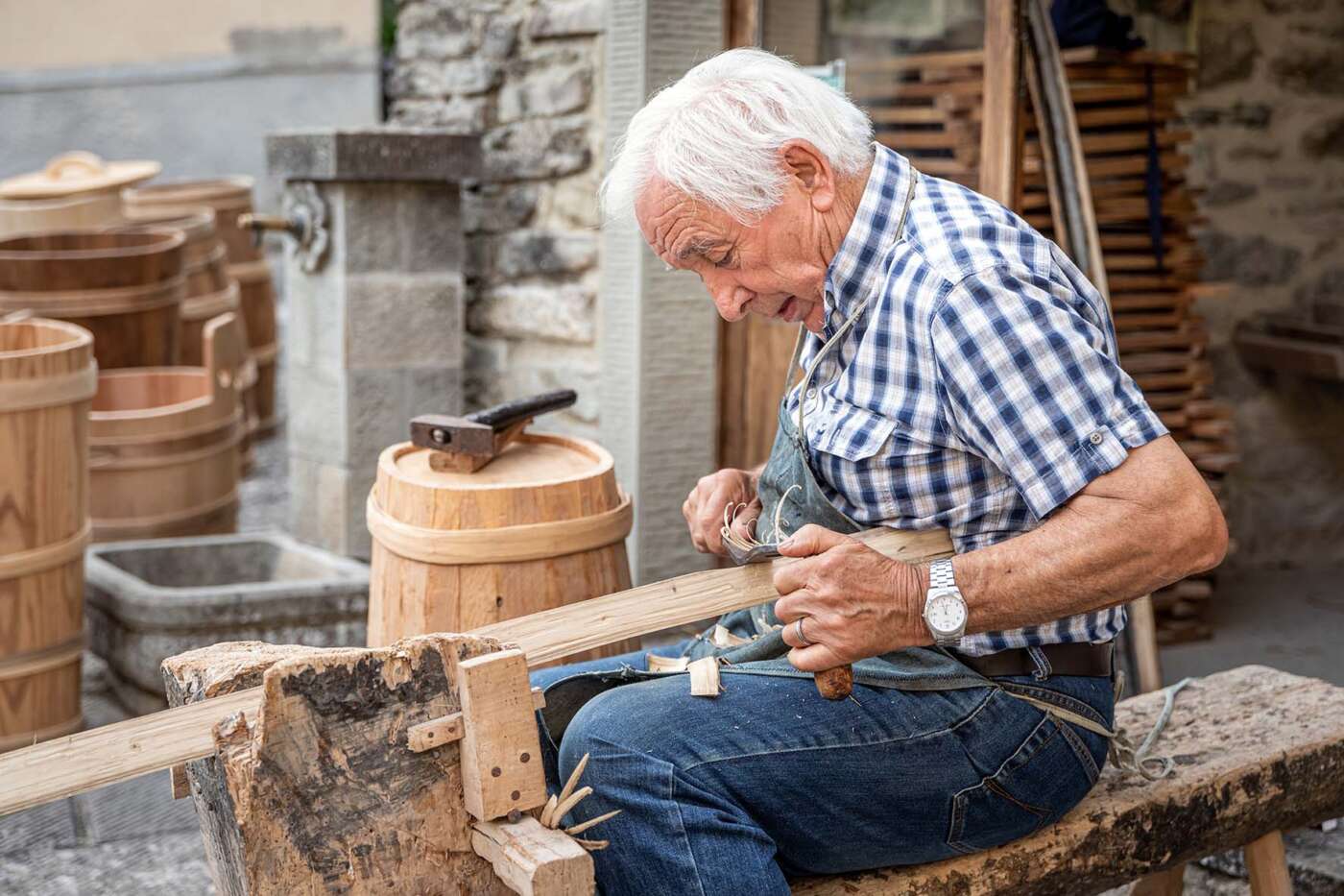 Musei ed Ecomusei del Casentino - Bottega el Bigonaio, Moggiona (1)