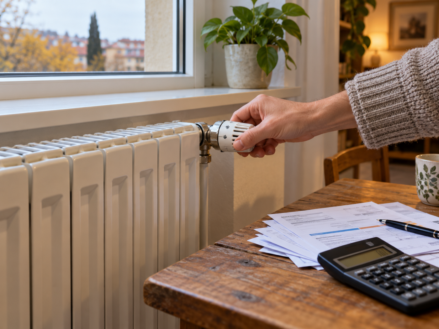 Regolare il termosifone, ridurre la bolletta