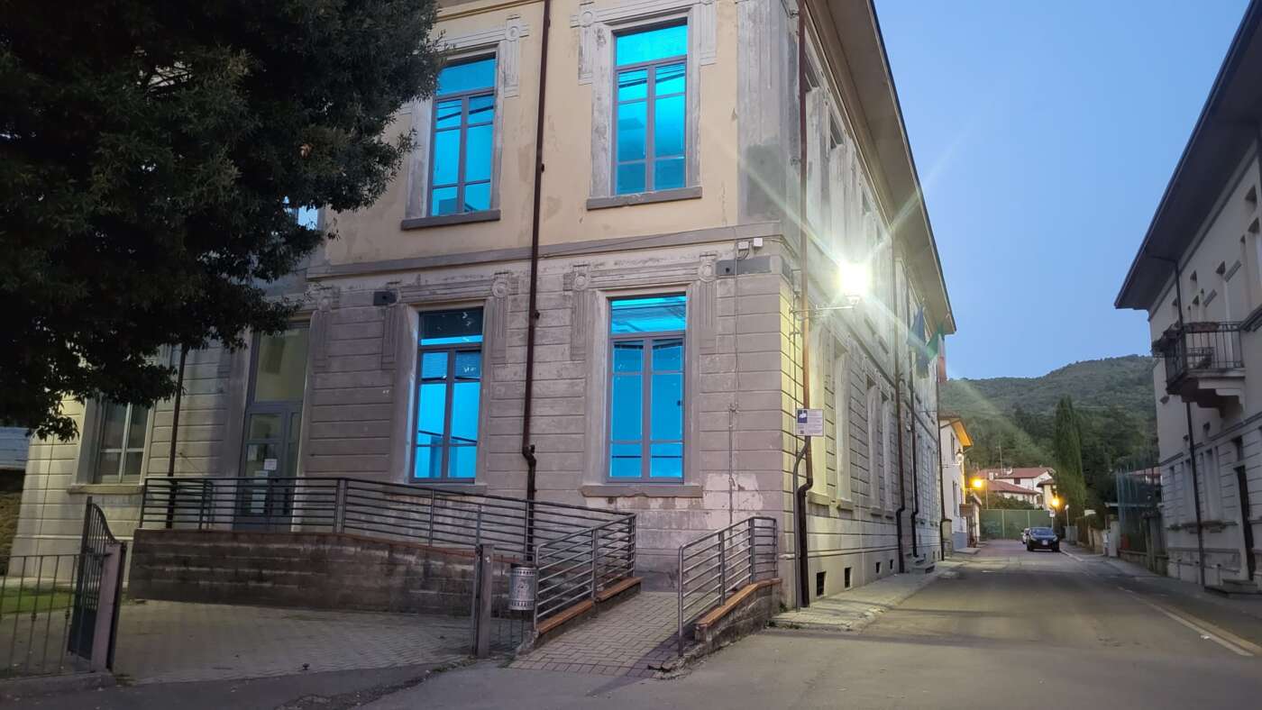 comune di Subbiano in turchese per la dislessia